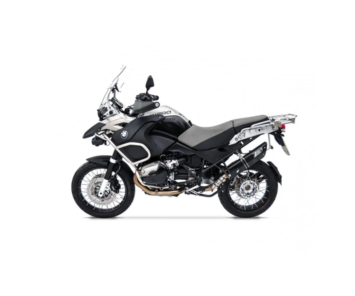 Impianto Di Scarico Nero Steel E3 Zard Zbmw520apo Bmw R 1200 Gs 2004 > 2009-ZBMW520APO-247584