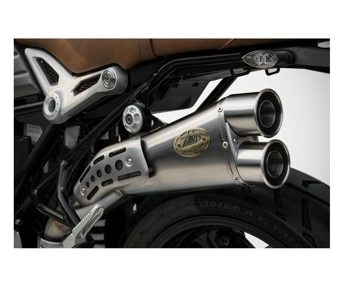 Terminale Di Scarico Zard High Limited Acciaio Inox Black Bmw R Nine-t 2021 > 2022-ZBW010S10SSR-301155