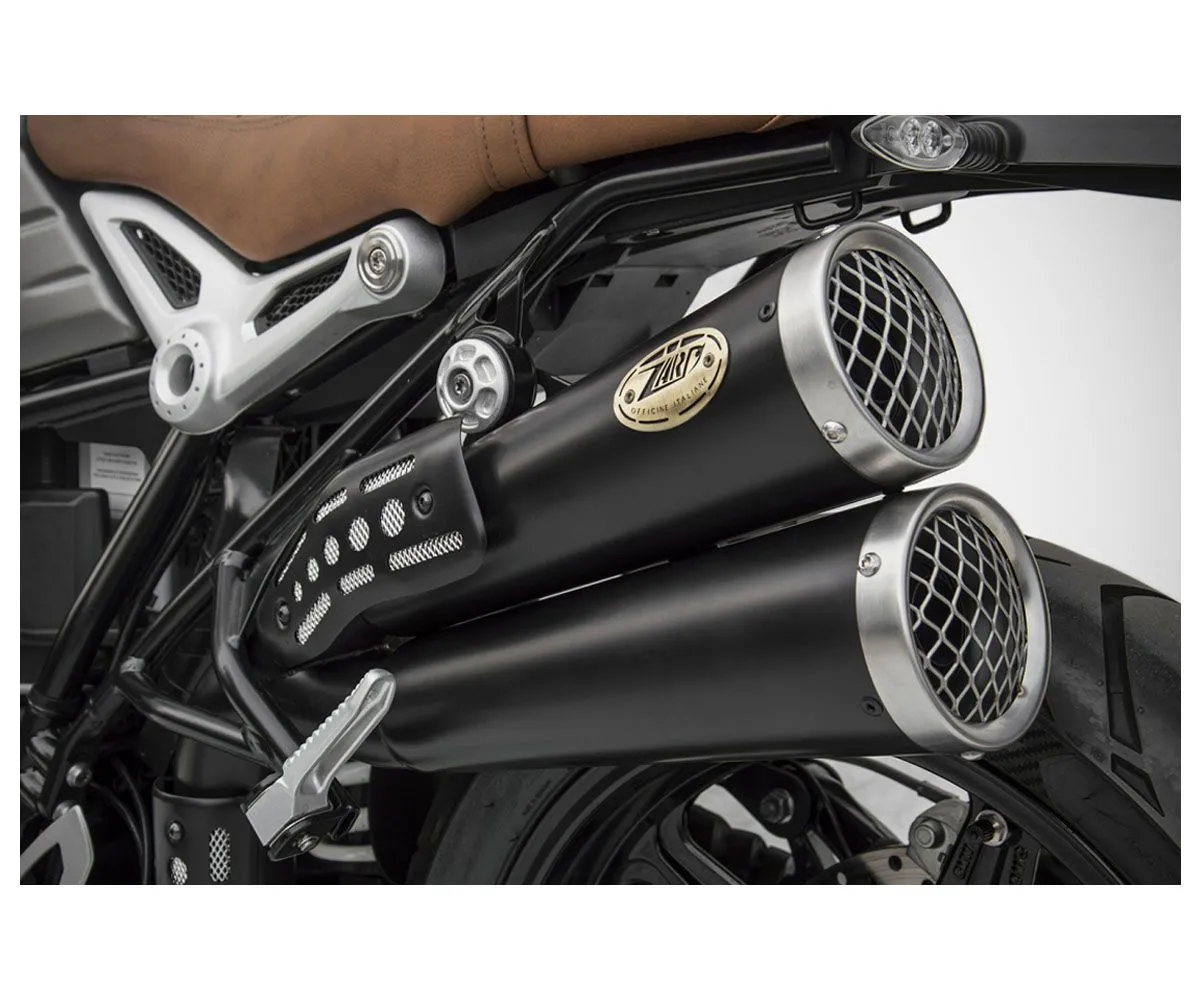 Terminale Di Scarico Zard Thunderbolt E5 Acciaio Inox Black Bmw R Nine-t 2021 > 2022-ZBW010S10SSO-301153