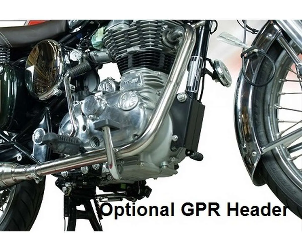 Collettore Gpr Decatalizzatore Racing Inox 304 Satinato Per Royal Enfield Himalayan 410 2021 > 2023-ROY.9.DEC-387640