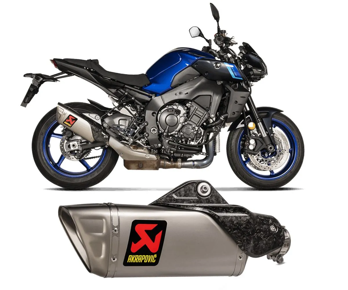 Terminale Di Scarico Akrapovic In Titanio Per Yamaha Mt-10 2022 > 2023-S-Y10SO20-HAPLT-290454