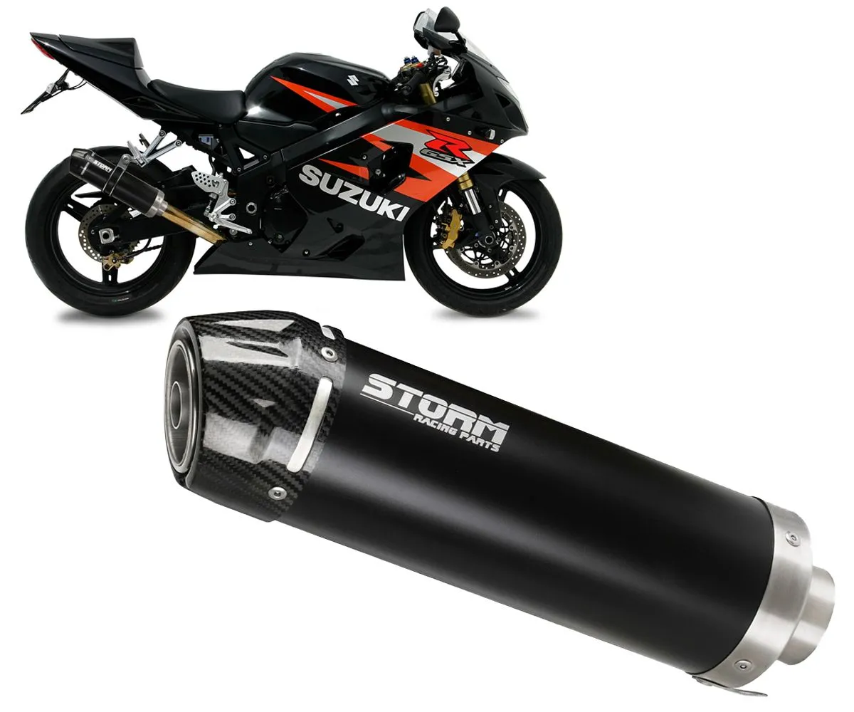 Bolt-on Storm Gp Nero Coppa In Carbonio Per Suzuki Gsx-r 750 2004 > 2005-74.S.014.LXSBC-388612