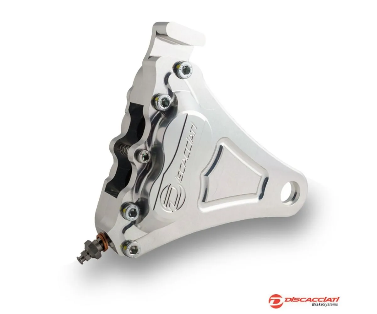 Pinza Discacciati Harley Davidson Softail Posteriore < 2005 Pastiglie Incluse Lucidata A Specchio-FDHD0007L-246439