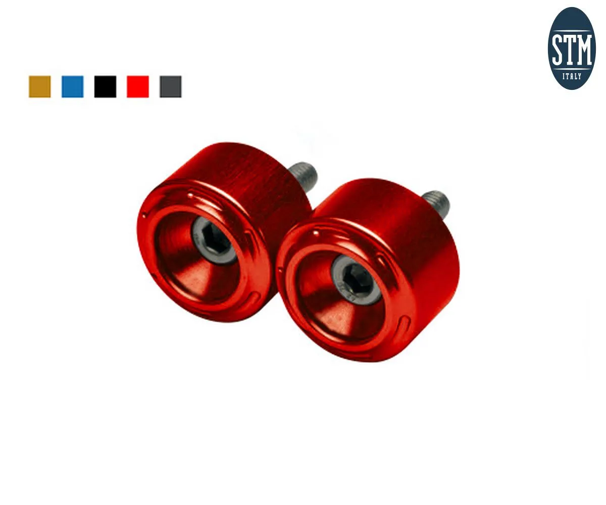 Terminali Manubrio 2 Pezzi M6x25 Small Stm Colore Rosso Yamaha-SYA-R010-231743