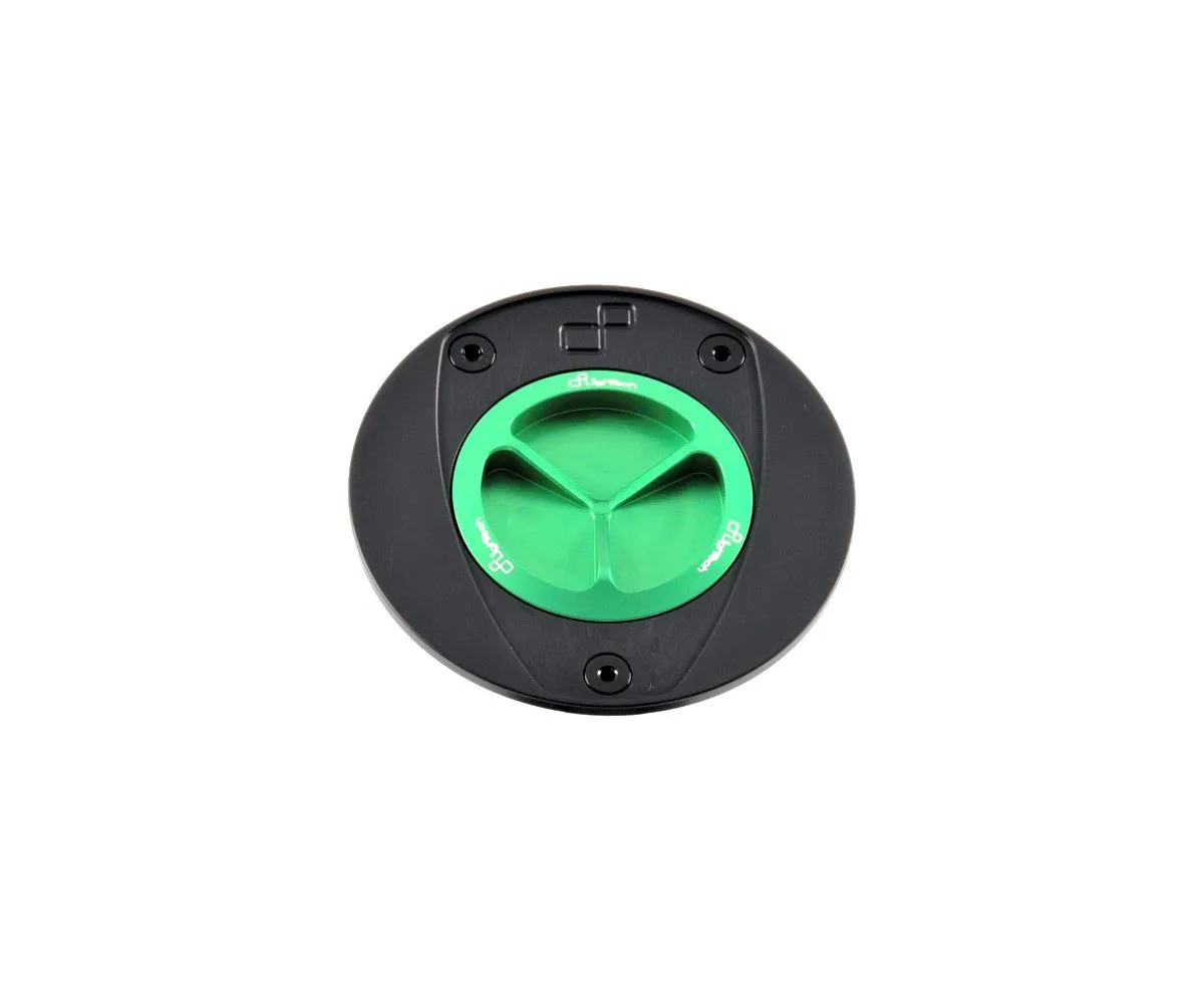 Tappo Serbatoio Con Chiusura A Vite Verde Lightech Per Kawasaki Z650 2017 > 2022-TFN223VER-385347