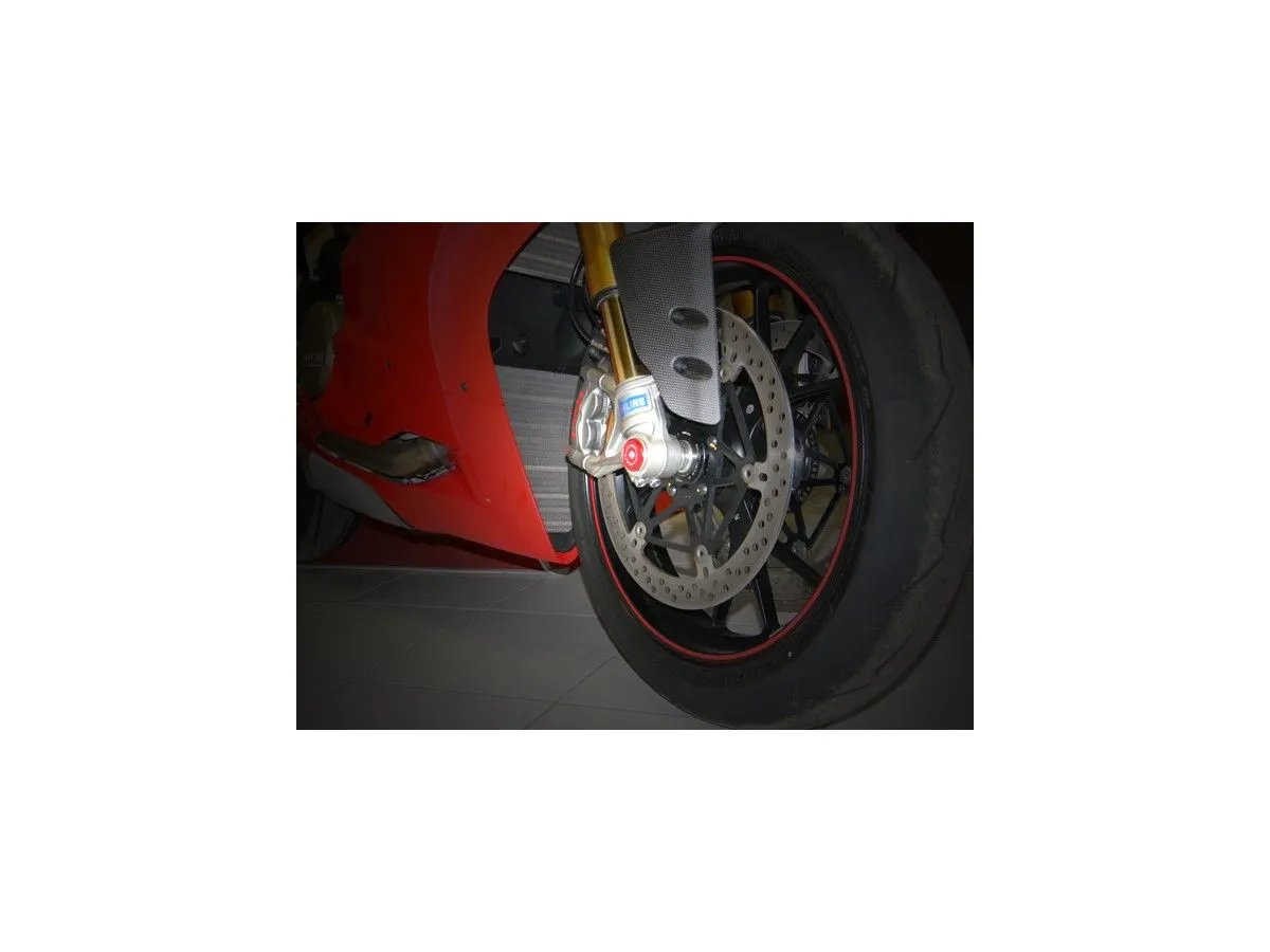 Tappo Ruota Destro Rosso Ducabike Dbk Per Ducati 1098 2006 > 2011-TRD01A-302556