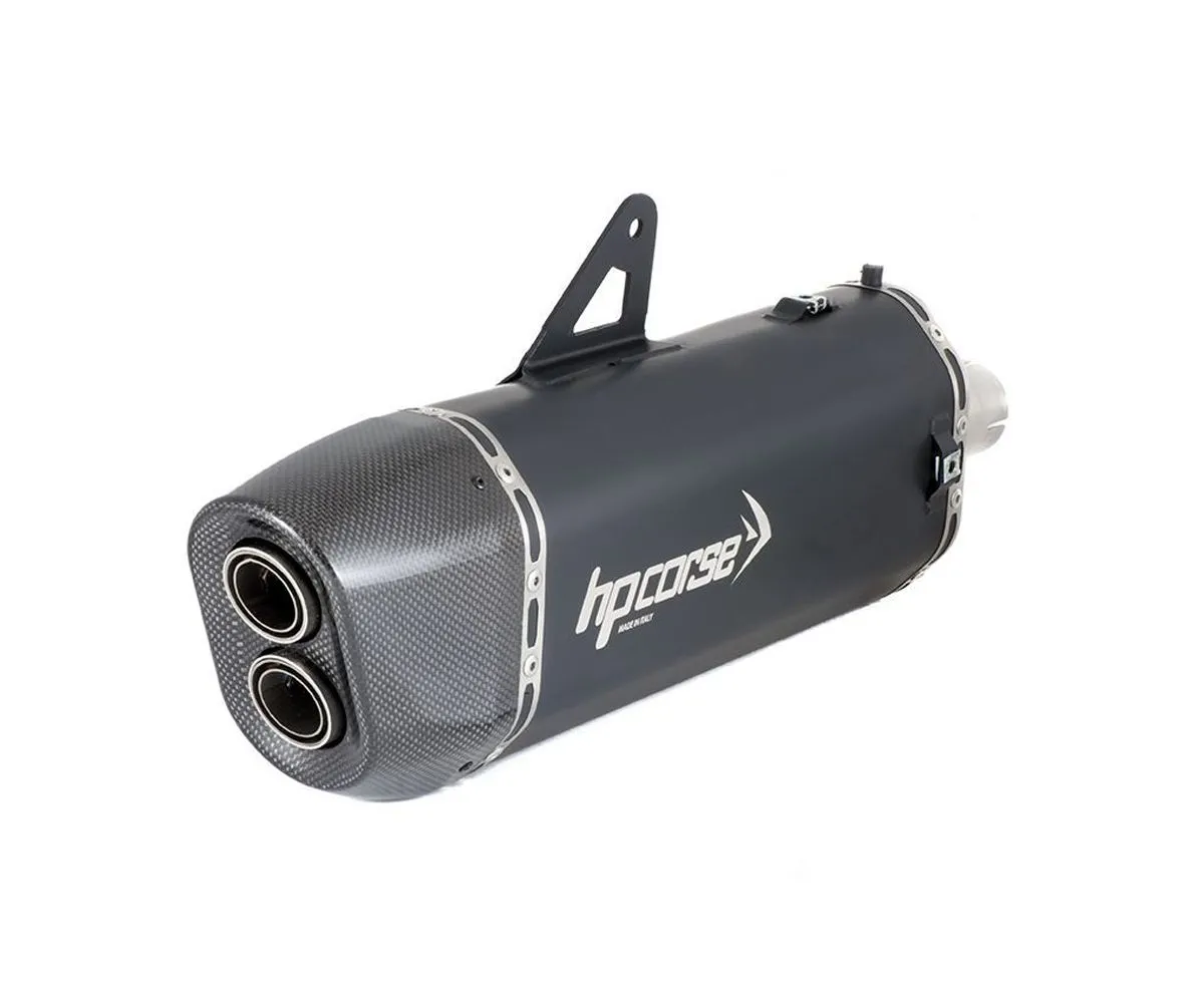 Terminale Di Scarico Hp Corse Sp-3 Carbon 350 Black Per Triumph Tiger 850 2020 > 2024-TRT850SP3350C-AB-300277