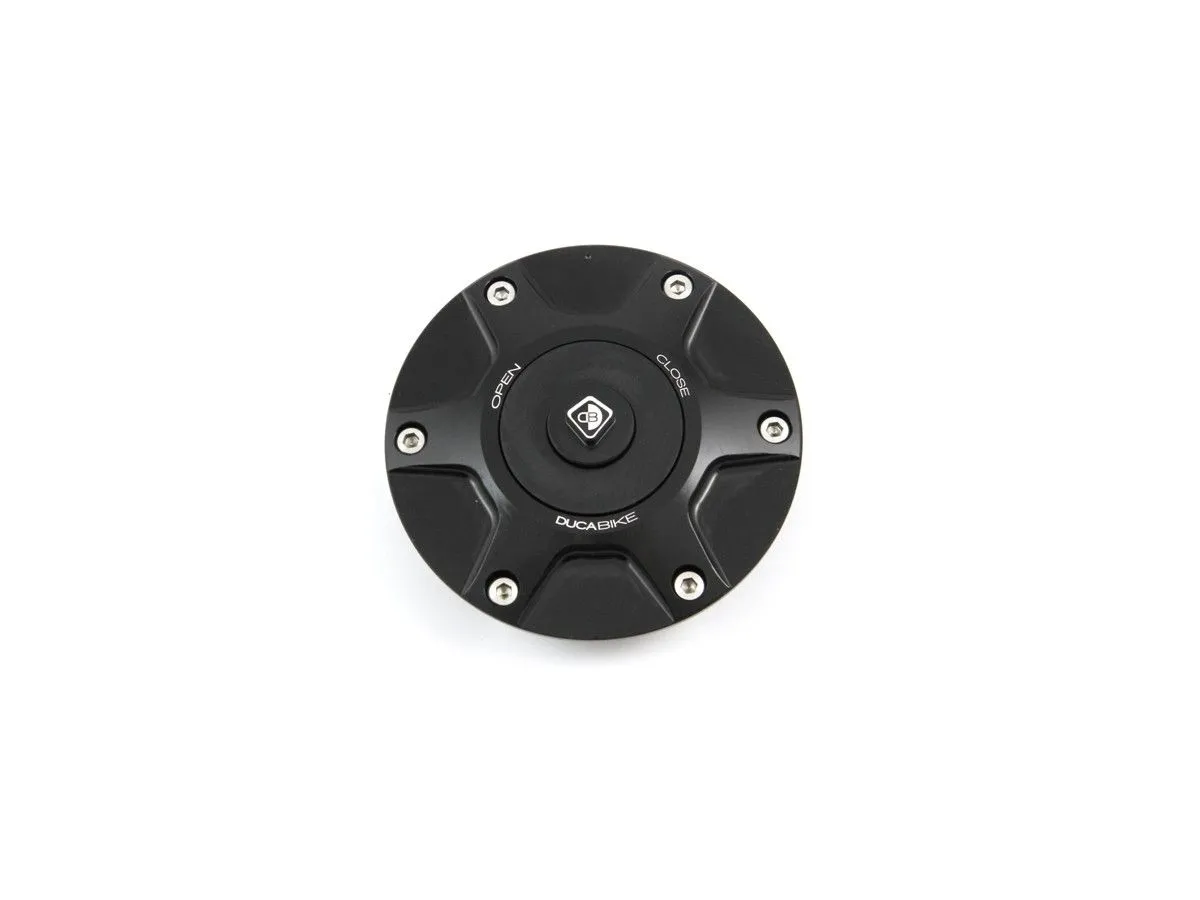 Tappo Serbatoio Benzina Nero-sero Ducabike Dbk Per Ducati Multistrada 1200 2010 > 2017-TSB03DD-306774