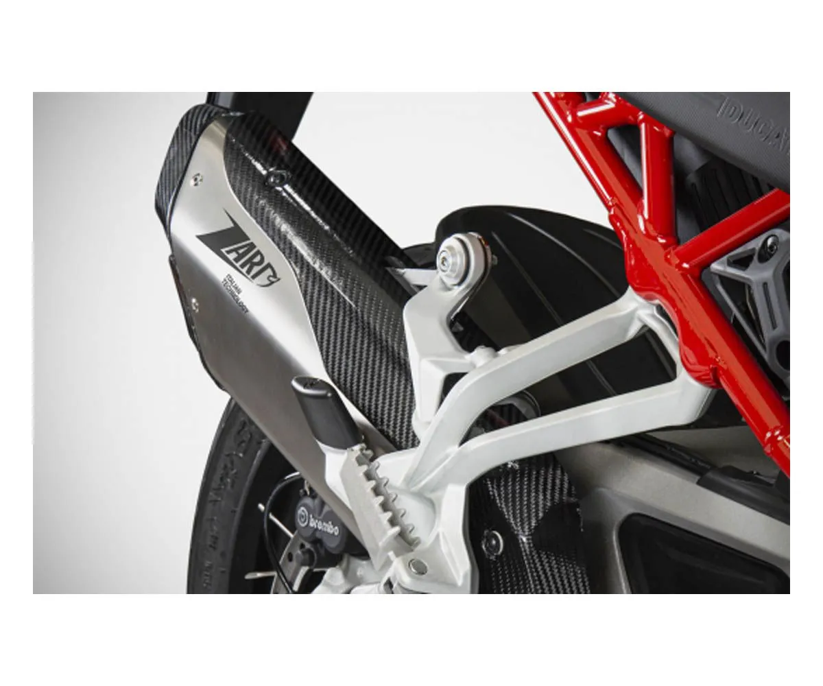 Terminale Di Scarico Zard E5 Titanio Per Ducati Multistrada V4/v4s 2021 > 2022-ZDU103S10TCO-301156
