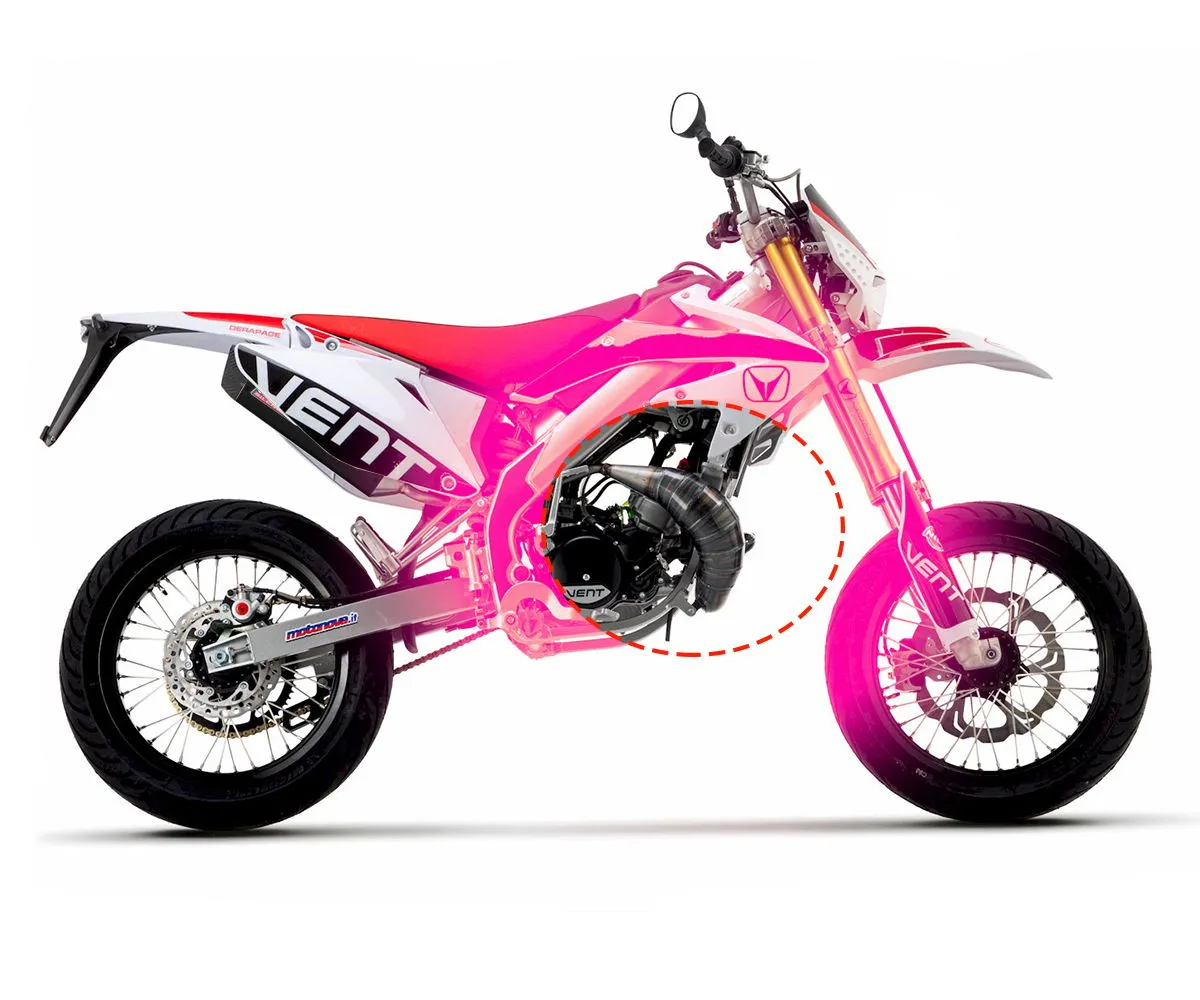 Collettore Giannelli Marmitta Acciaio Inox Vent Derapage 50 2021 > 2022-34094HF-290191