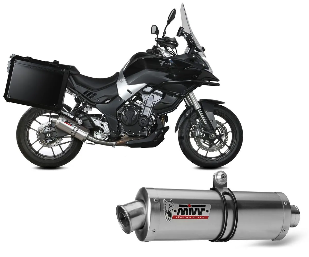 Terminale Di Scarico Mivv Oval Acciaio Per Voge Valico 500ds 2021 > 2023-VO.001.LX1-290363