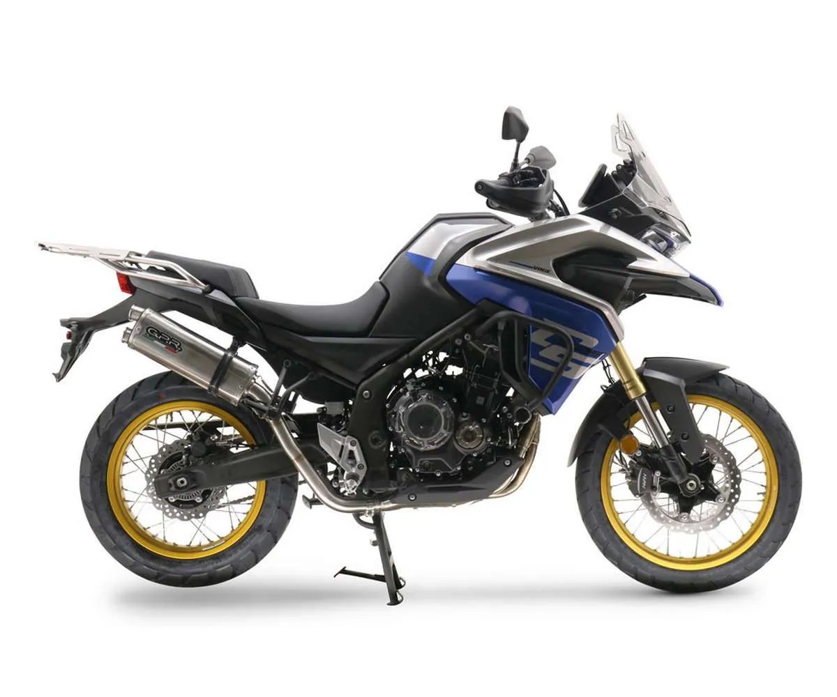 Terminale Di Scarico Gpr Dual Inox Omologato Inox Opaco Per Voge Valico 525 Dsx 2023 > 2024-VO.6.DUAL.IO-387705