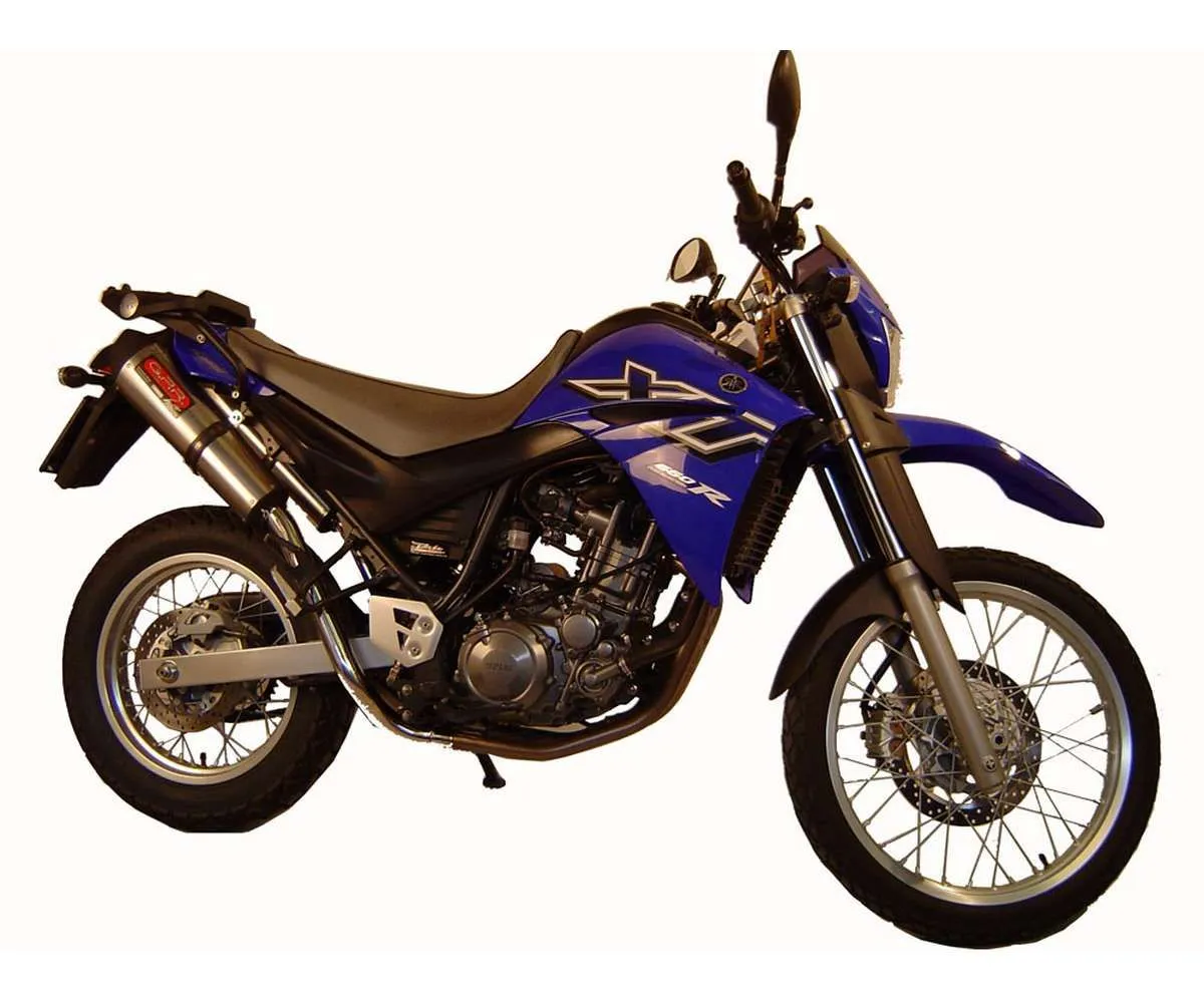 Coppia Terminali Di Scarico Gpr Trioval Omologato Inox 304 Lucido Per Yamaha Xt 660 X-r 2004 > 2014-Y.76.CAT.TRI-387761