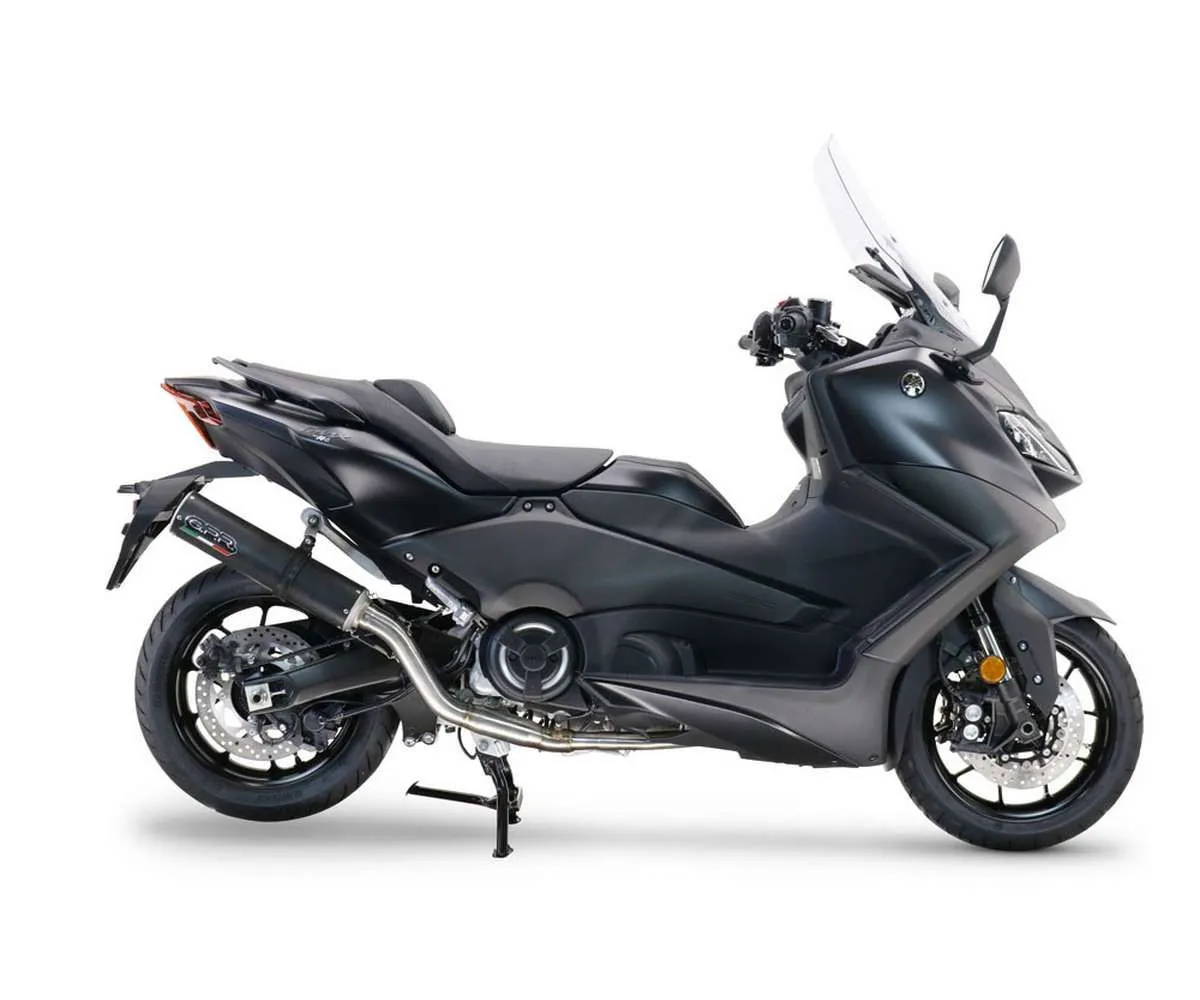Scarico Completo Gpr M3 Black Titanium Omologato Nero Opaco Per Yamaha T-max 560 2022 > 2024-YA.CAT.11.M3.BT-387757