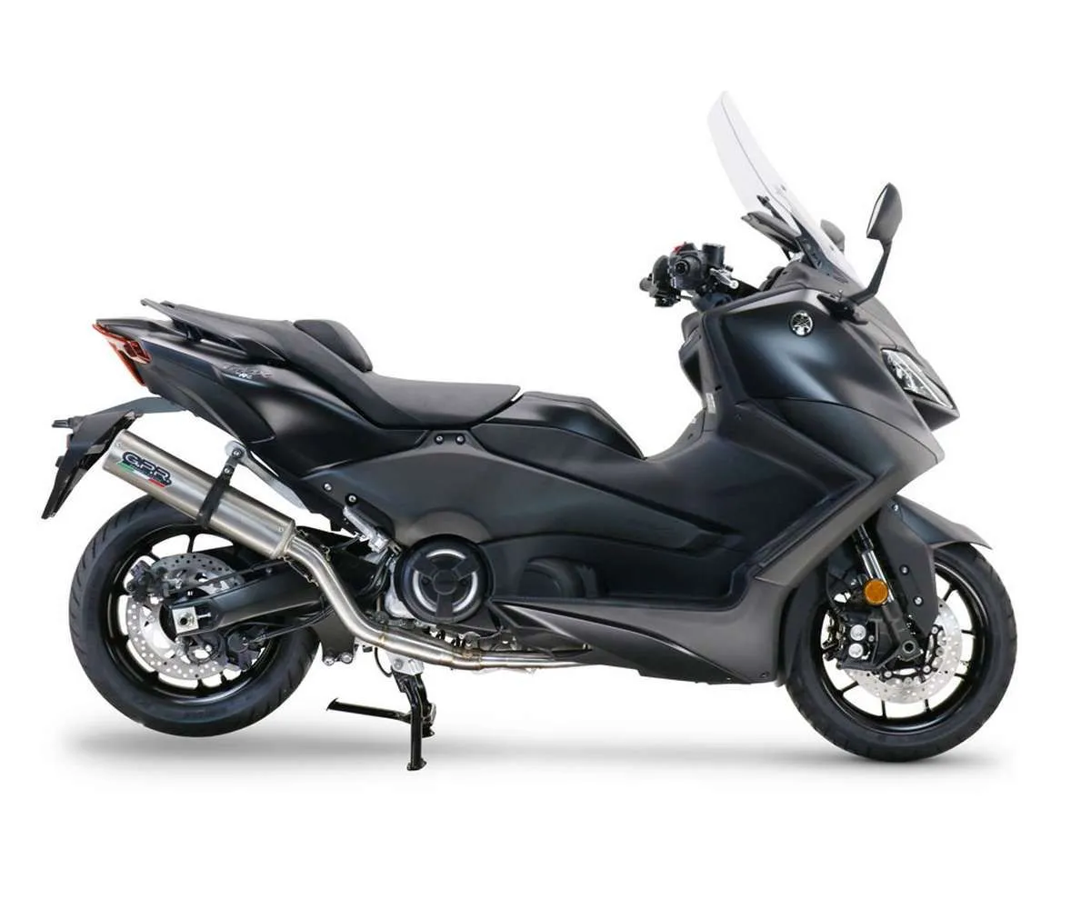 Scarico Completo Gpr M3 Inox Omologato Inox 304 Satinato Per Yamaha T-max 560 2022 > 2024-YA.CAT.11.M3.INOX-387758