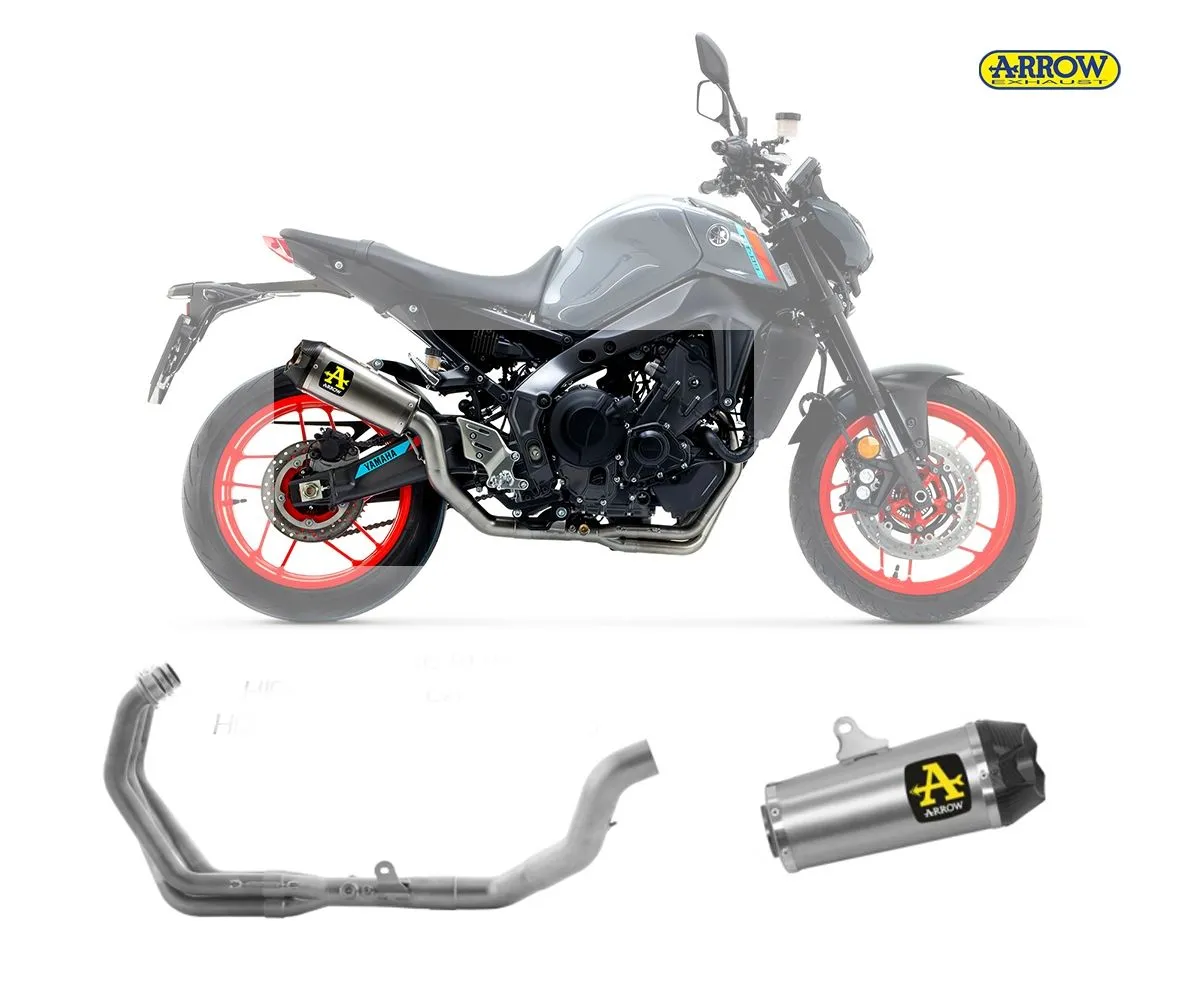 Scarico Completo Arrow Works Titanio Yamaha Mt-09 2021 > 2023-71932PK--71760MI-248069