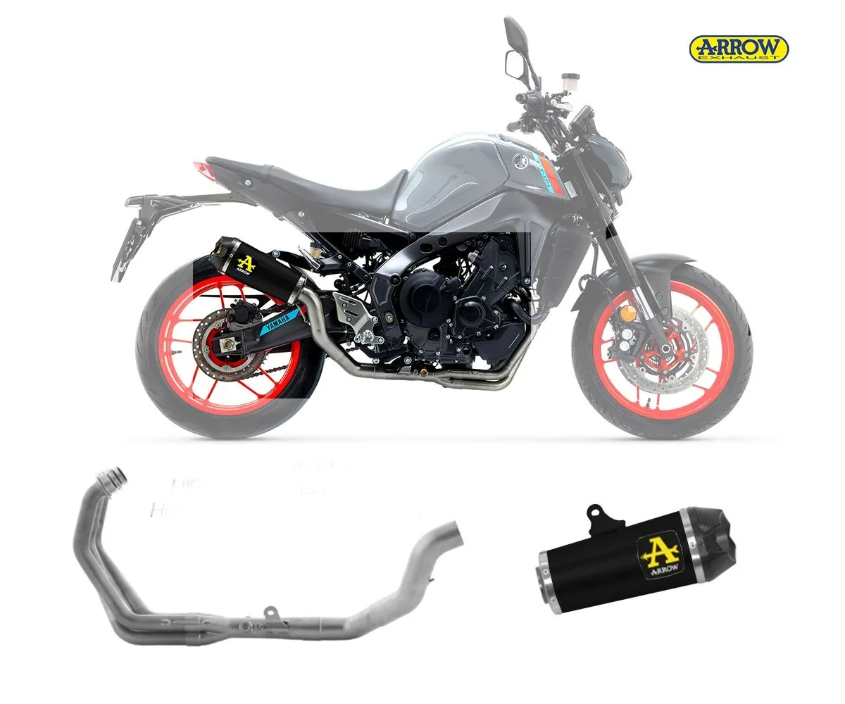 Scarico Completo Arrow Works Nichrom Nero Yamaha Mt-09 2021 > 2023-71932PKN--71760MI-248073