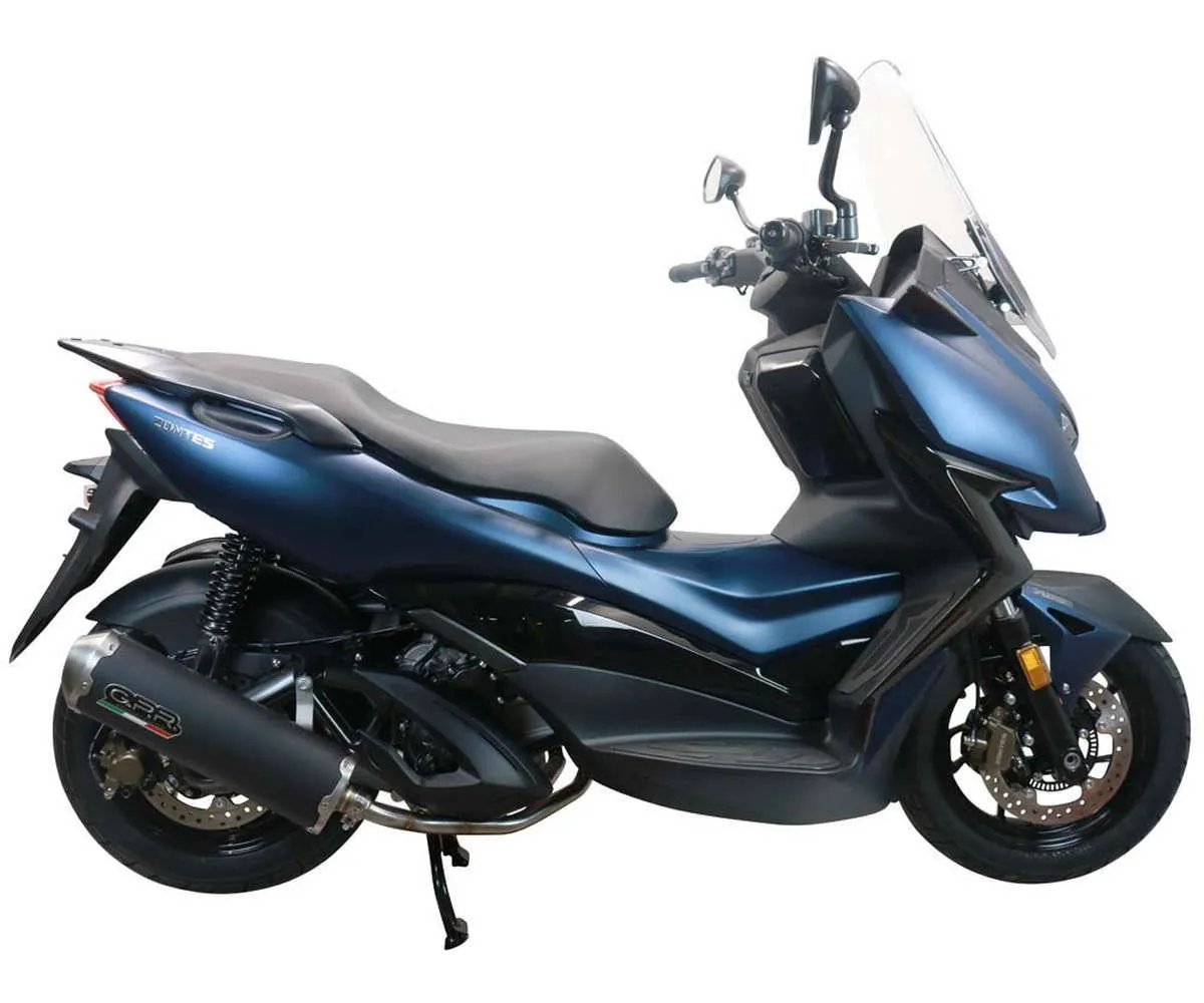 Scarico Completo Gpr Evo4 Road Inox Omologato Inox 304 Satinato Per Zontes M 310 2021 > 2023-Z.6.CAT.EVO4.IO-387796