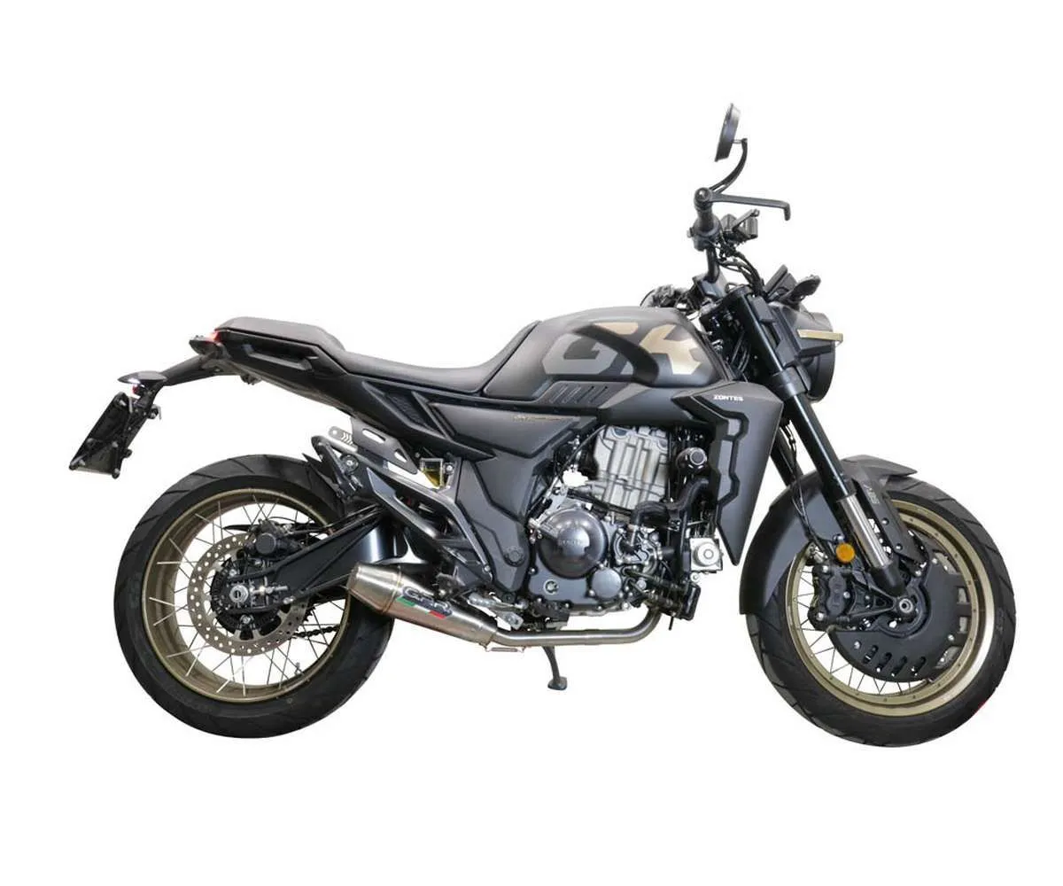 Scarico Completo Gpr Ultracone Racing Inox 304 Satinato Per Zontes 350 Gk 2022 > 2023-Z.9.INT.ULTRA-387808