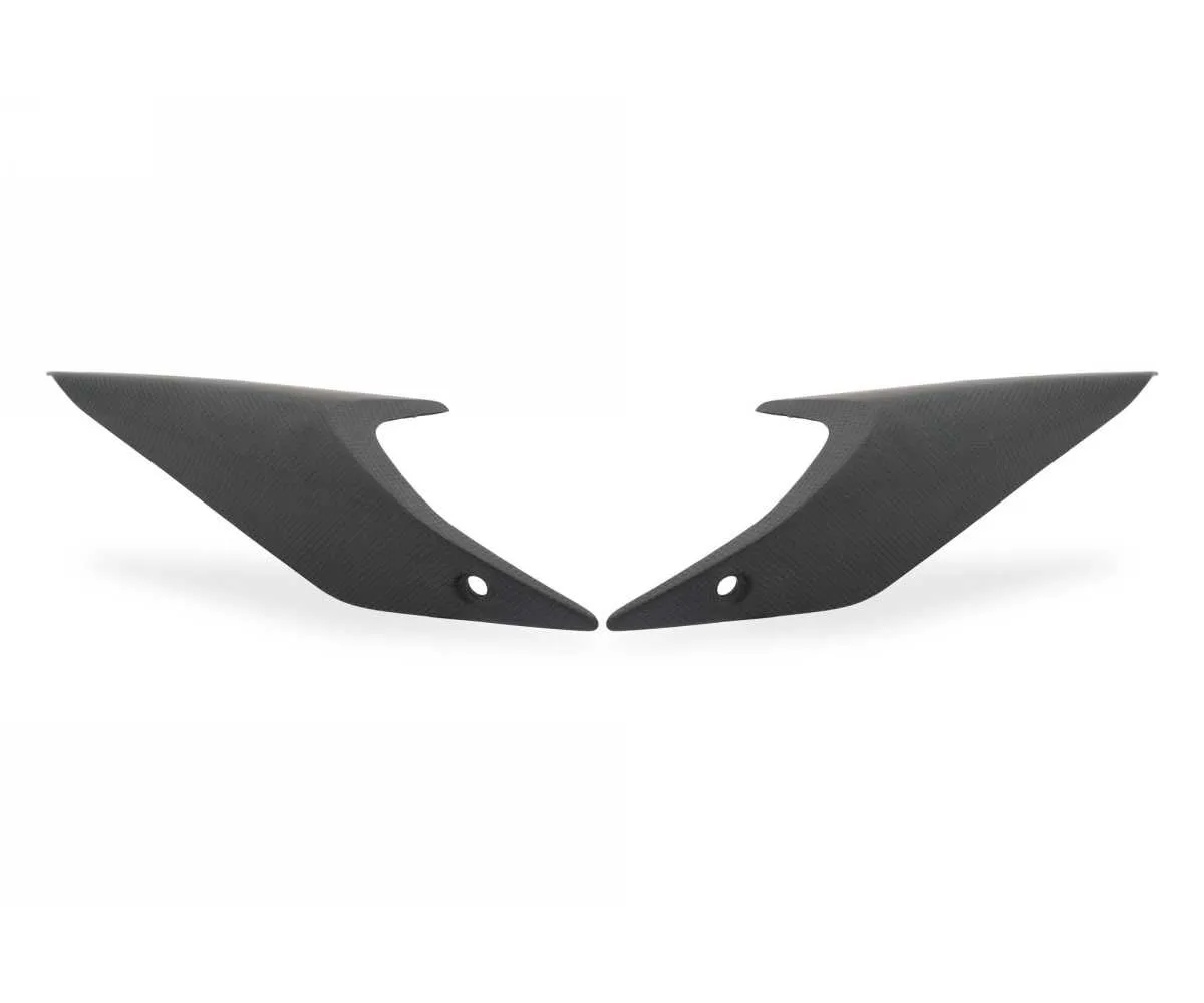 Pannelli Laterali Sella Passeggero Carbonio Cnc Racing Opaco Ducati Monster 937 2021 > 2022-ZA340Y-362125