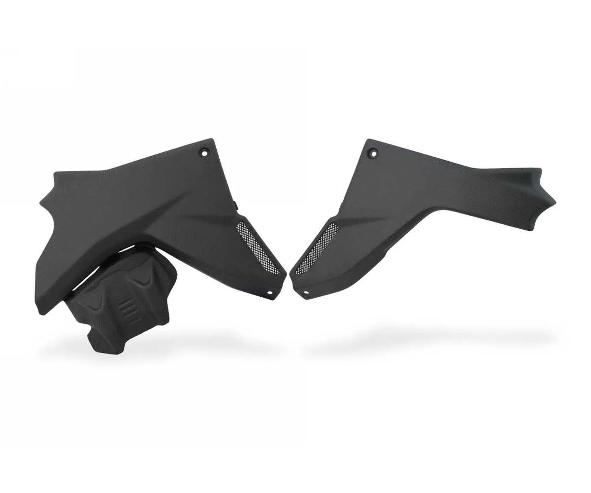 Cover Laterali Motore Carbonio Cnc Racing Opaco Ducati Multistrada V4 2021 > 2022-ZA361Y-361708