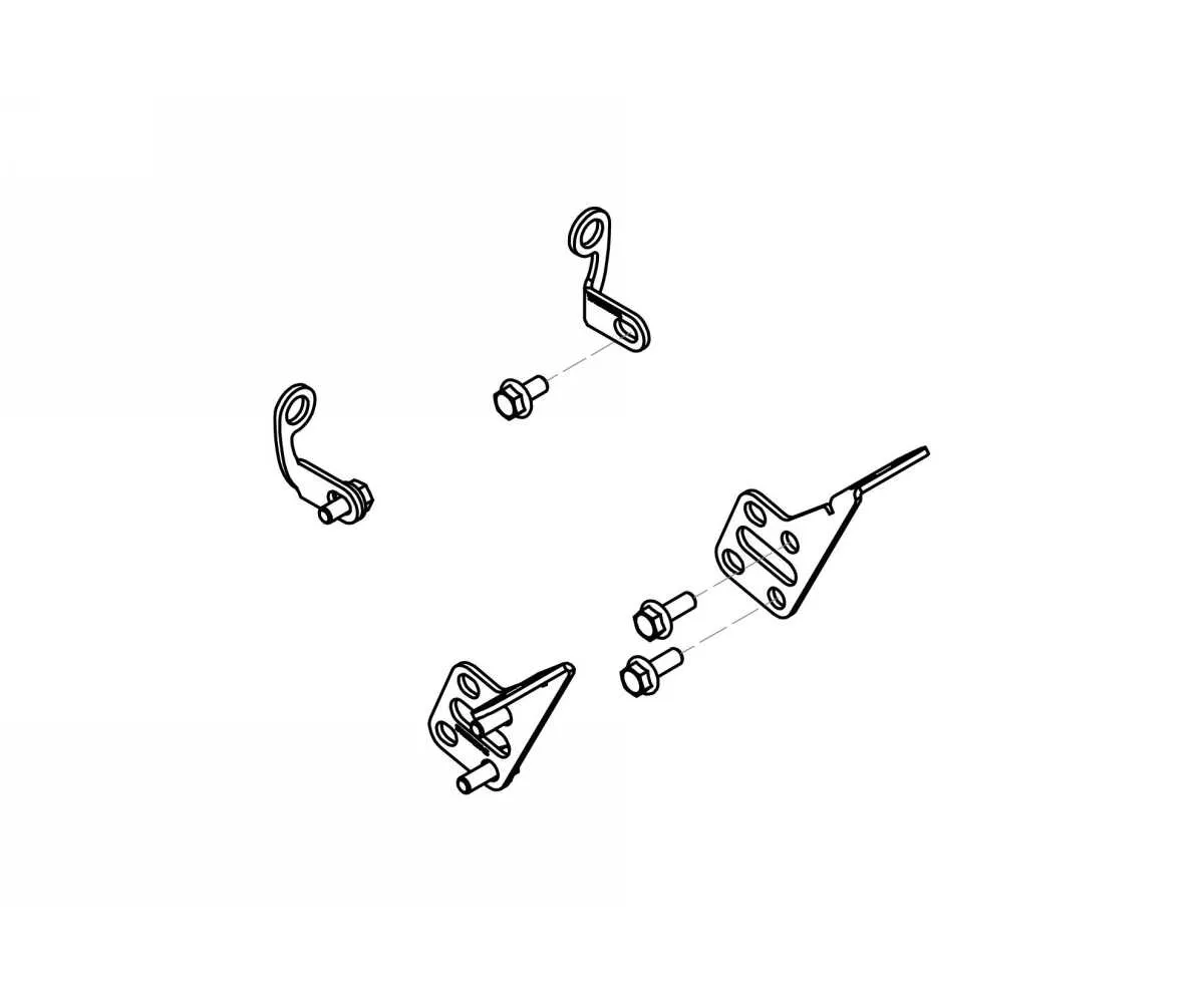 Gp Ducts Kit Montaggio Cnc Racing Nero Ducati Diavel 1260 S 2019 > 2022-ZAB03B-374306