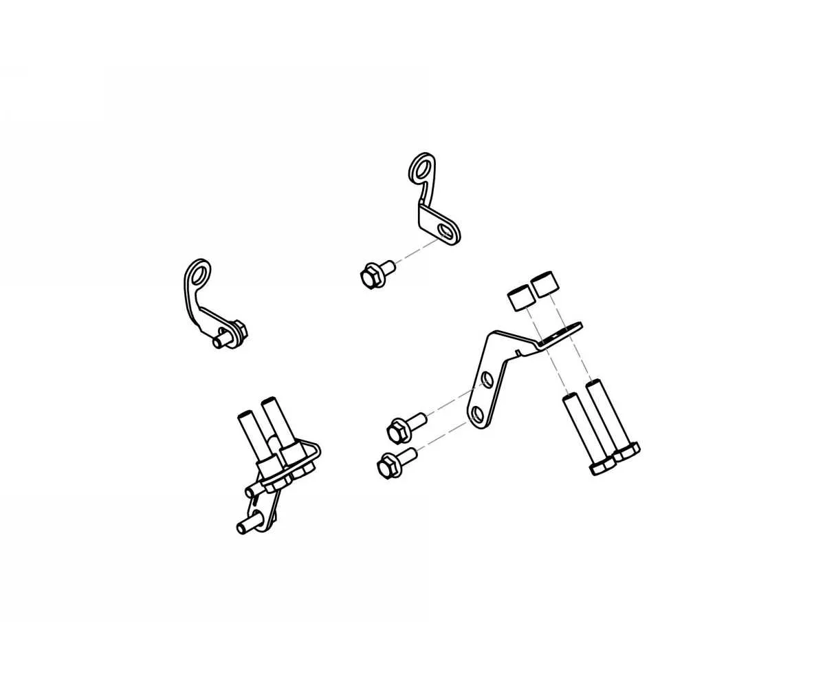 Gp Ducts Kit Montaggio Cnc Racing Nero Ducati Streetfighter 1098 2009 > 2014-ZAB05B-374316