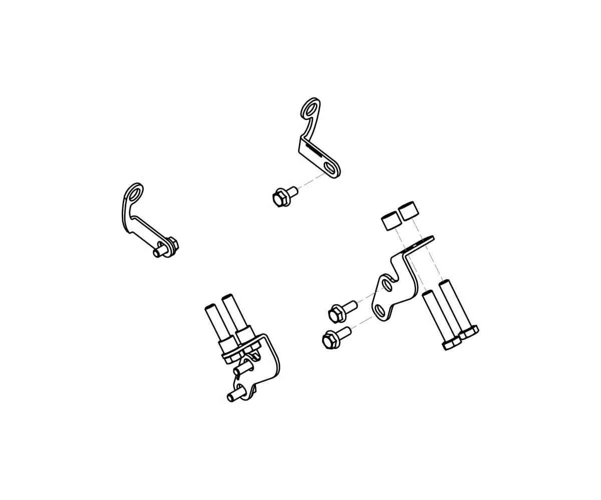 Gp Ducts Kit Montaggio Cnc Racing Nero Ducati Superbike 848 Evo 2011 > 2013-ZAB11B-379641