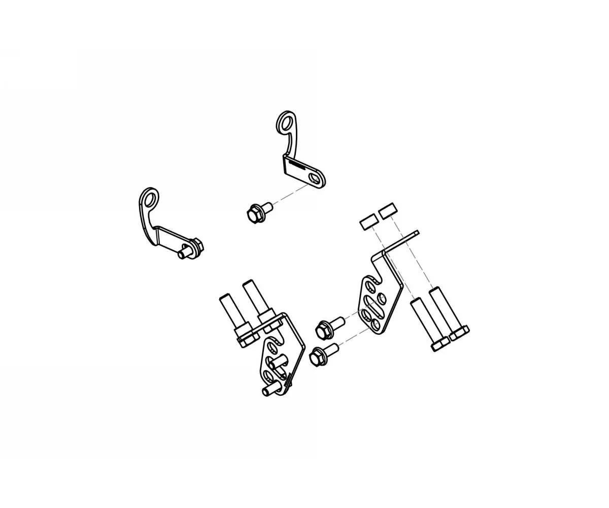 Gp Ducts Kit Montaggio Cnc Racing Nero Ducati Monster 1100 Evo 2012 > 2013-ZAB12B-375407