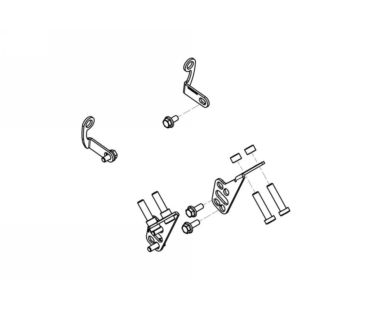 Gp Ducts Kit Montaggio Cnc Racing Nero Ducati Superbike 1098 S 2007 > 2008-ZAB13B-377180