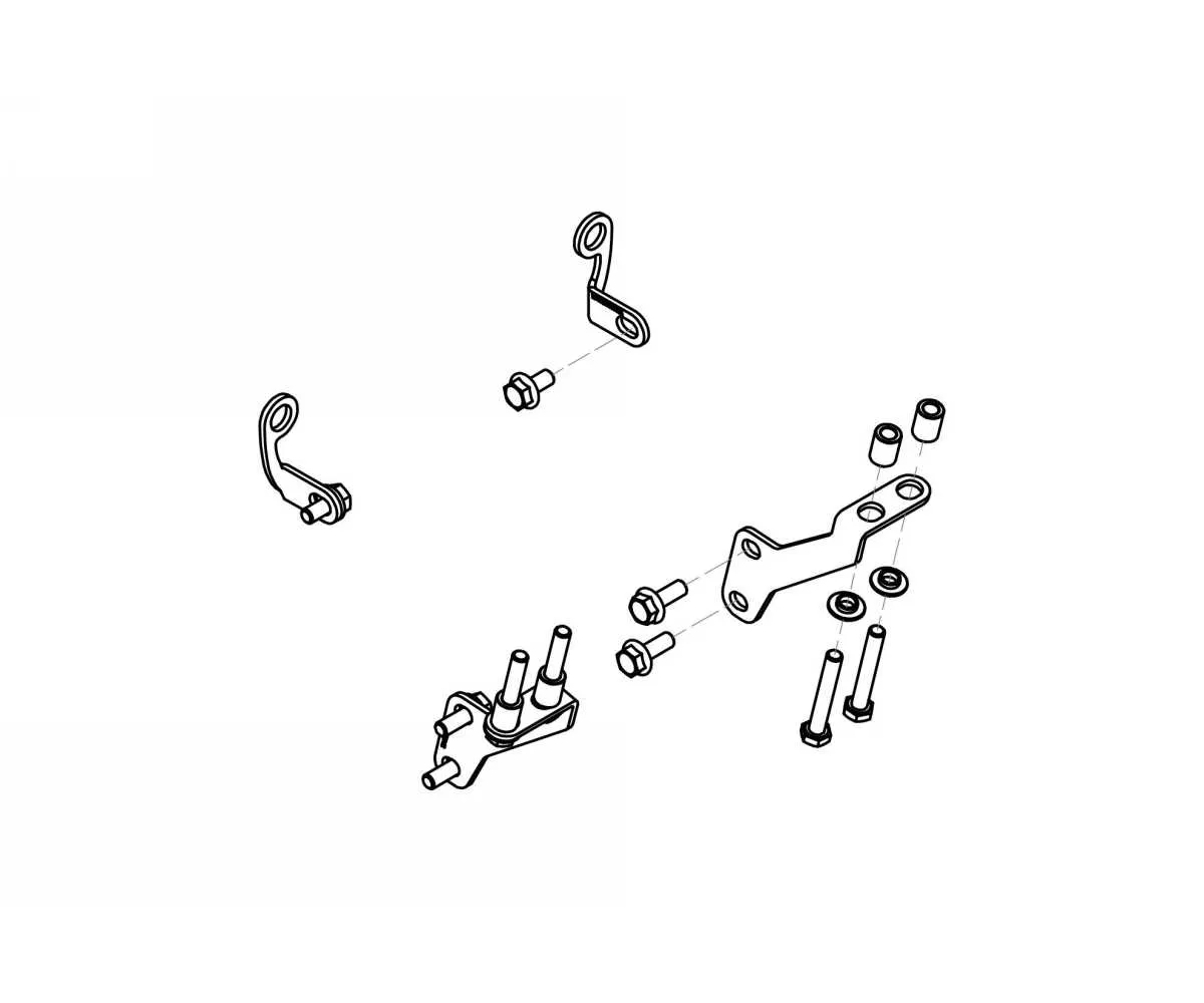 Gp Ducts Kit Montaggio Cnc Racing Nero Ducati Monster 797 2017 > 2020-ZAB15B-374344