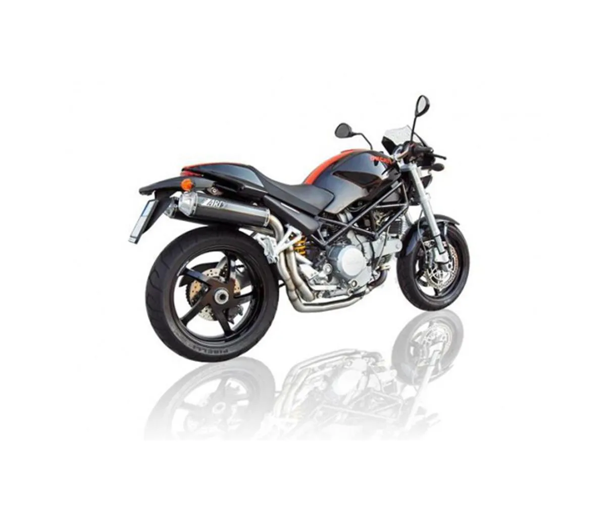Impianto Di Scarico Ducati Monster S2r 1000/s4r Zard Zd024lsr-1 2003 > 2008-ZD024LSR-1-247613