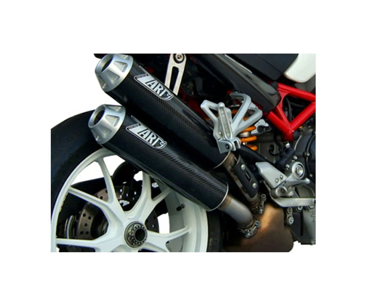 Impianto Di Scarico Zard Zd024hsr-1 Ducati Monster S2r 800 2006 > 2008-ZD024HSR-1-247627