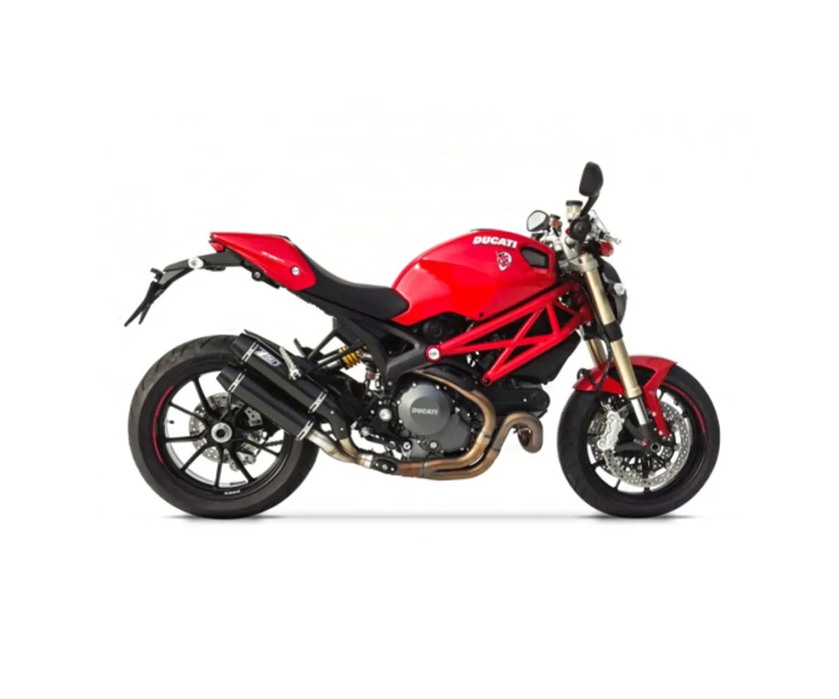 Terminale Di Scarico Sovrapposti Zard Zdu118s10car Ducati Monster 1100evo 2011 > 2013-ZDU118S10CAR-247623