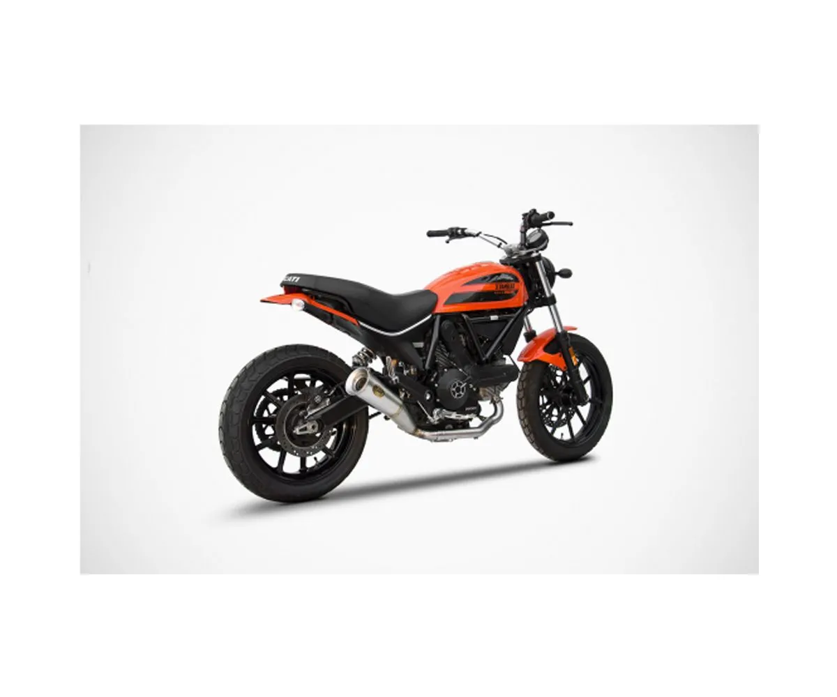 Terminale Di Scarico Conical Zard Zdu782s10ssr Inox Scrambler Ducati Sixty2 2016 > 2019-ZDU782S10SSR-247801