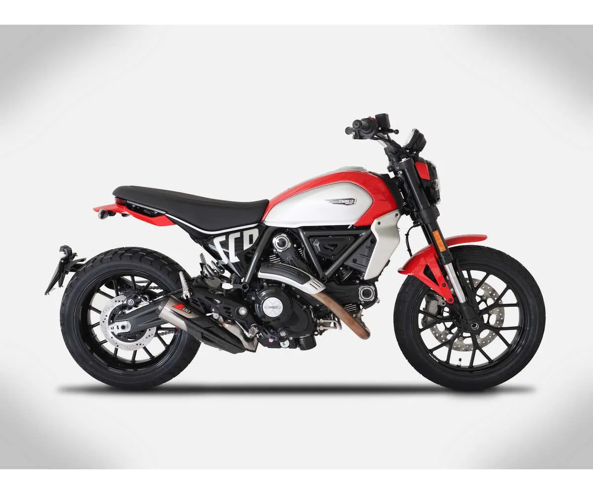 Terminale Di Scarico Zard Racing Zdu007s10tcr Titanio Ducati Scrambler 800 2023 > 2024-ZDU007S10TCR-388472