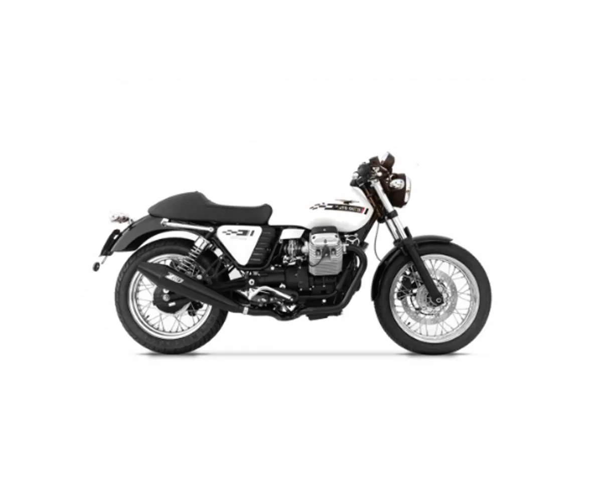 Terminale Di Scarico Zard Zmg075s10sso E3 Moto Guzzi V7 Cafè Racer/classic 2009 > 2012-ZMG075S10SSO-247678