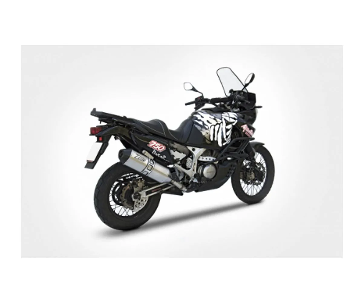 Terminale Di Scarico Zard Zhnd365ssr Acciaio Inox Honda Africa Twin 750 1993 > 2000-ZHND365SSR-247651
