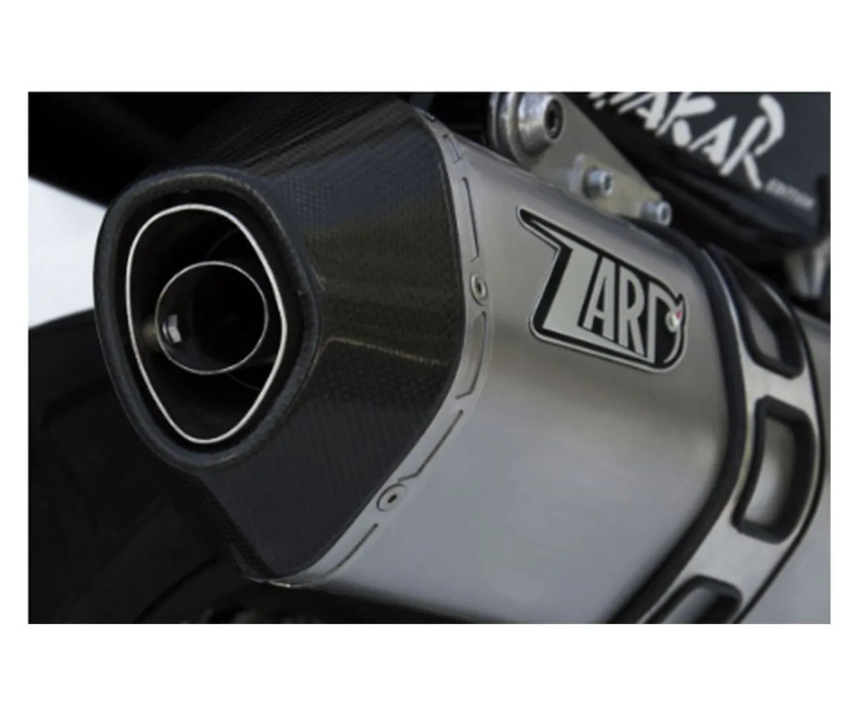 Impianto Di Scarico Zard Zhnd365ssr-p2 Nero Honda Africa Twin 750 1993 > 2000-ZHND365SSR-P2-247652