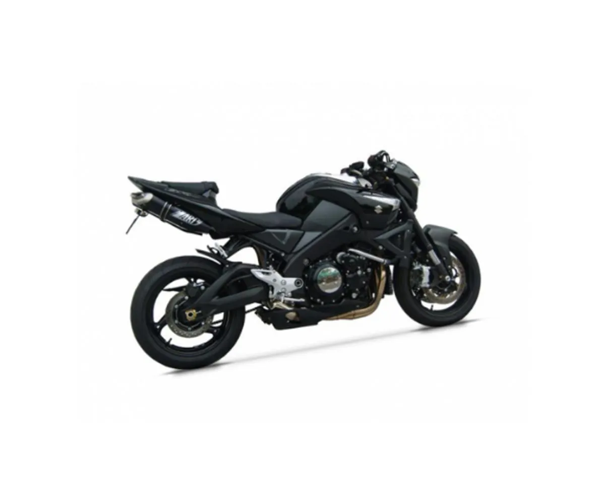 Impianto Di Scarico Penta Zard Zs200asr-b Inox Nero R Suzuki B-king 2007 > 2012-ZS200ASR-B-247723