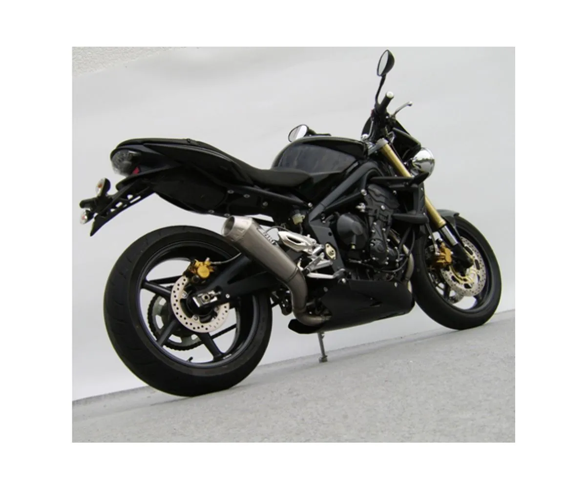 Impianto Di Scarico Zard Ztph040skr Steel Triumph Street Triple 675 2007 > 2012-ZTPH040SKR-247705