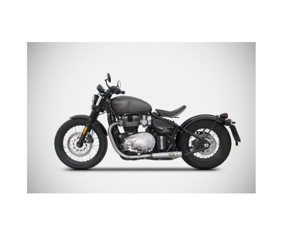 Impianto Di Scarico Triumph Bobber Zard Ztp069s10ssr R Acciaio Inox 2017 > 2019-ZTP069S10SSR-247866