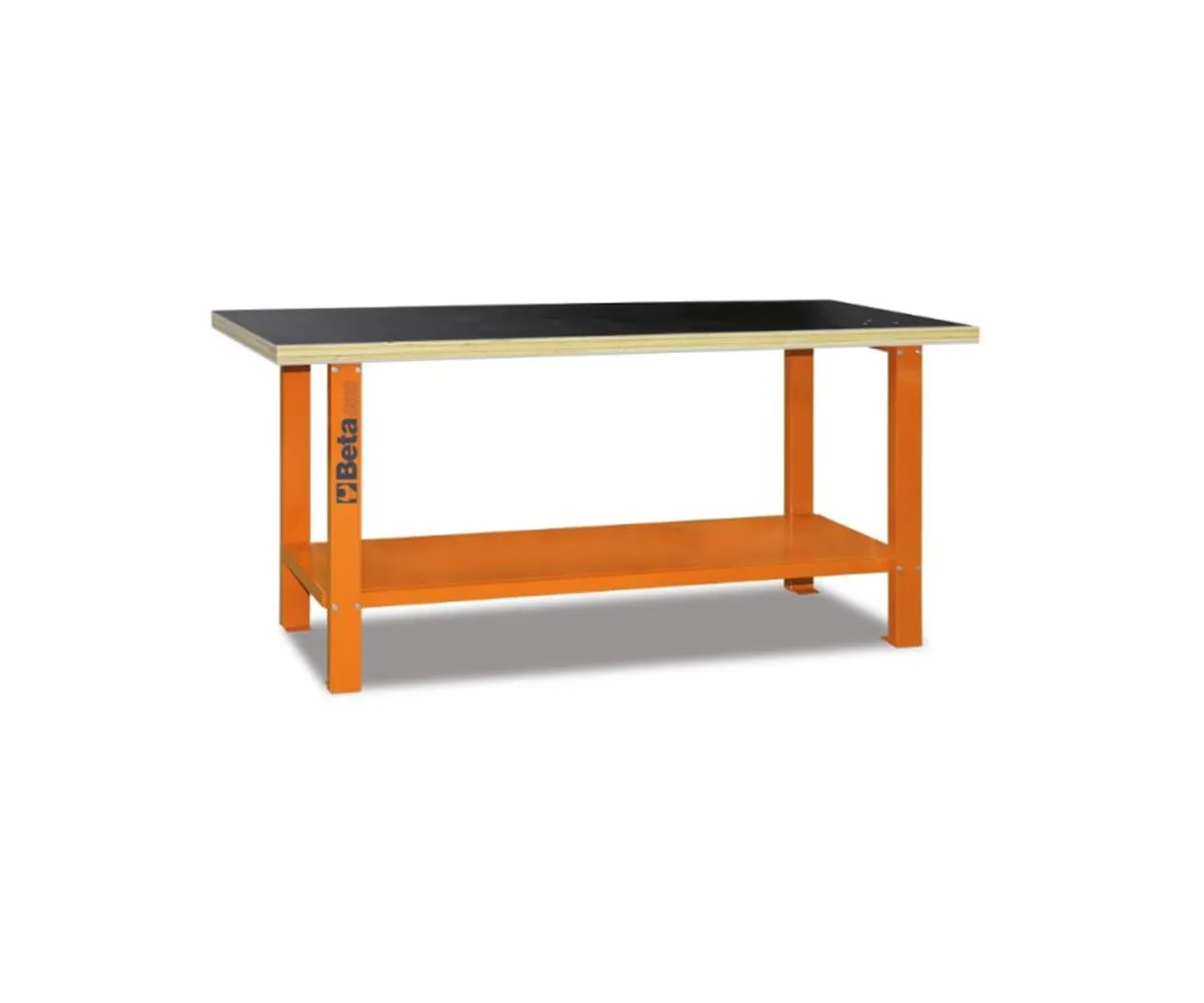 Banco Beta Da Lavoro Arancione Con Piano In Legno 54,5 Kg-C56B-O-249200