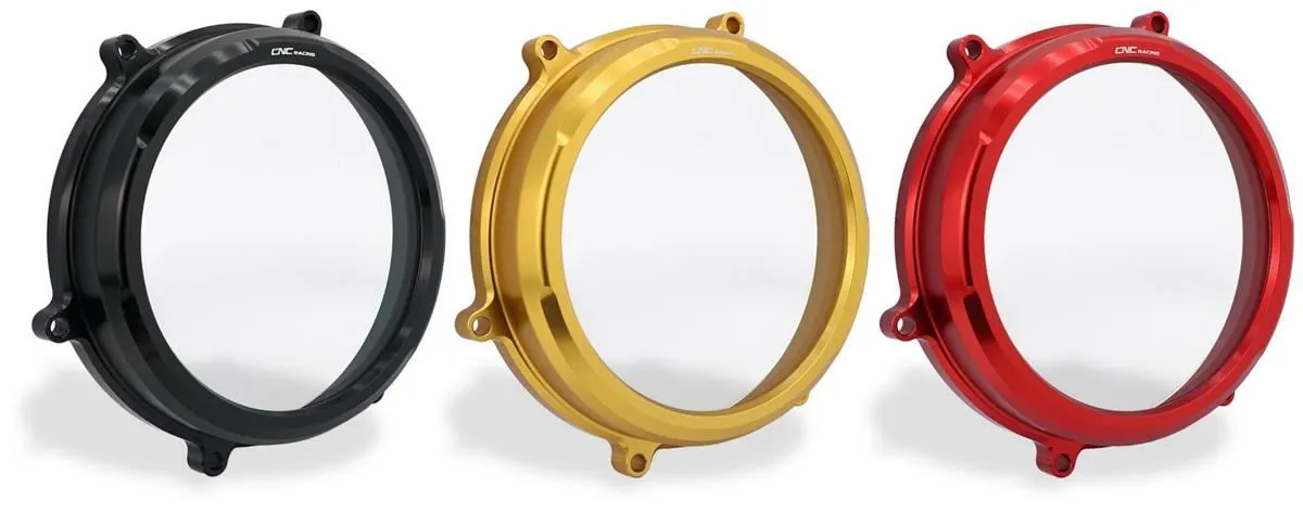 Coperchio carter frizione trasparente CNC Racing per Ducati 1299 Panigale 15-17