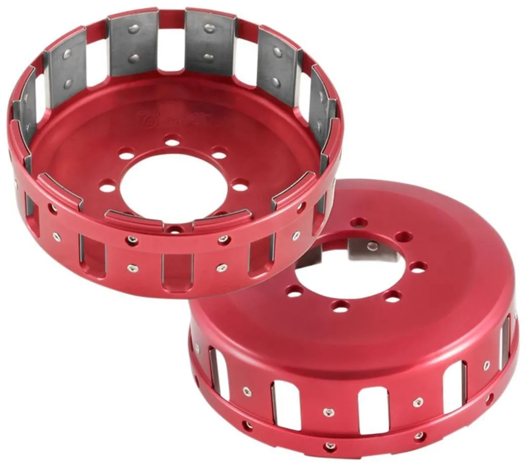 Cestello portadischi frizione Barnett per Ducati 916 SP 95-96 colore Rosso