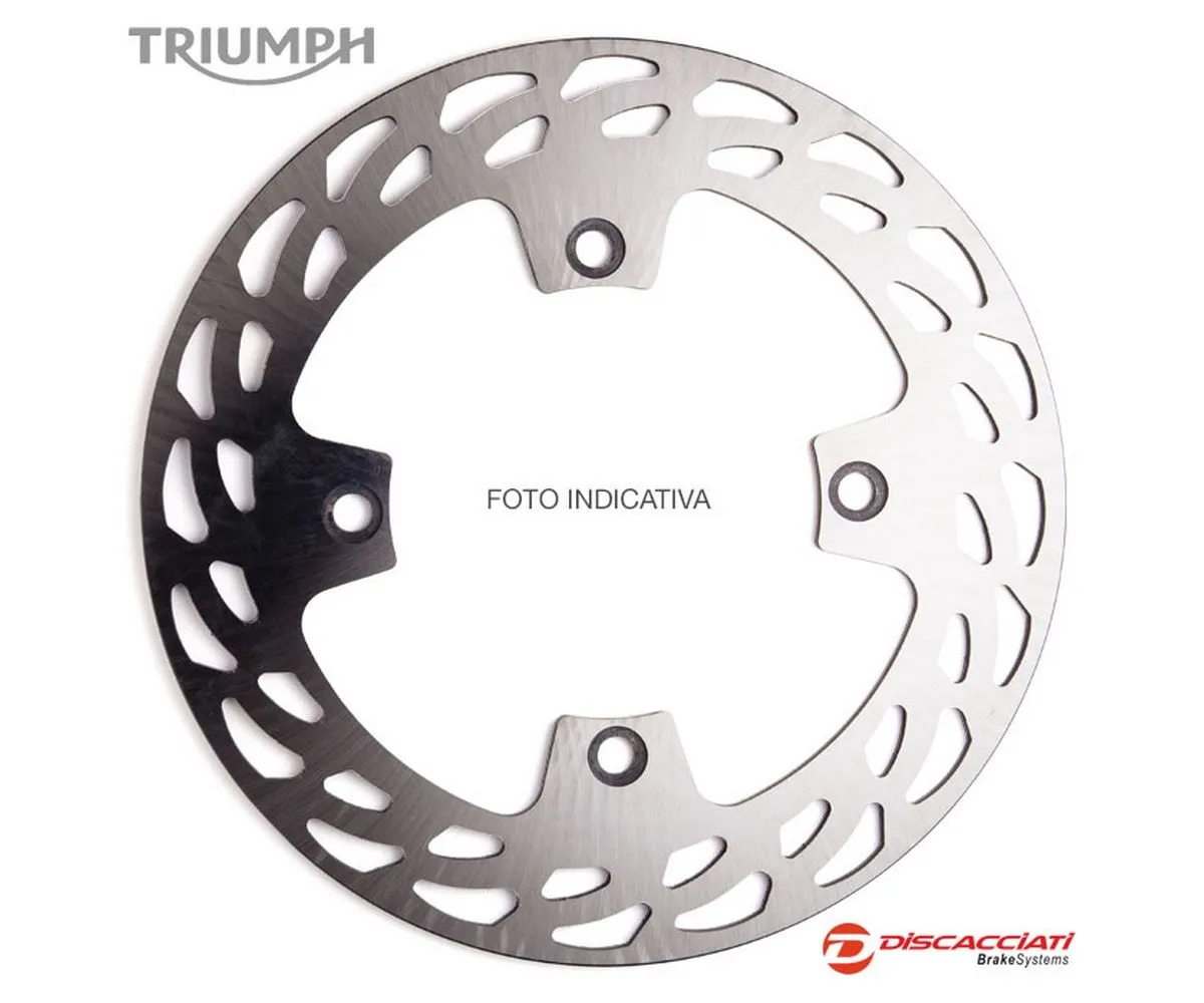 Disco Fisso Posteriore Light Discacciati Per Triumph Daytona 675 Fdr322 2006 > 2012-TRIUMPHDISFDR322-247214