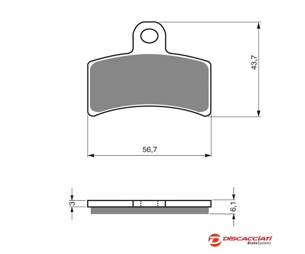 Kit Pastiglie Gold Fren 143s3 Per Pinza Posteriore Discacciati-143S3-246448