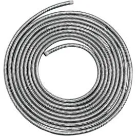 DRAG SPECIALTIES 096607-HC9 STAINLESS STEEL BRAIDED HOSE 3/8'X3'