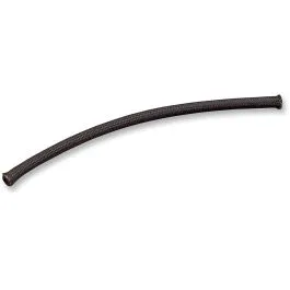 DRAG SPECIALTIES 096636-HC9 BLACK BRAIDED HOSE 1/2'X3'