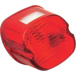 DRAG SPECIALTIES 12-0018C-BC446 TAILLIGHT LAYDOWN RED LENS W/ TOP TAGLIGHT HD 84-98